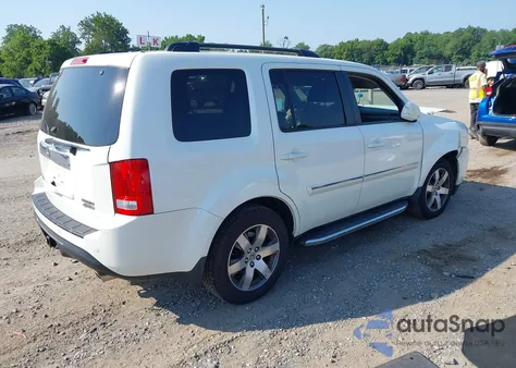 2013 Honda Pilot Touring from USA, damaged, VIN 5FNYF4H98DB021634